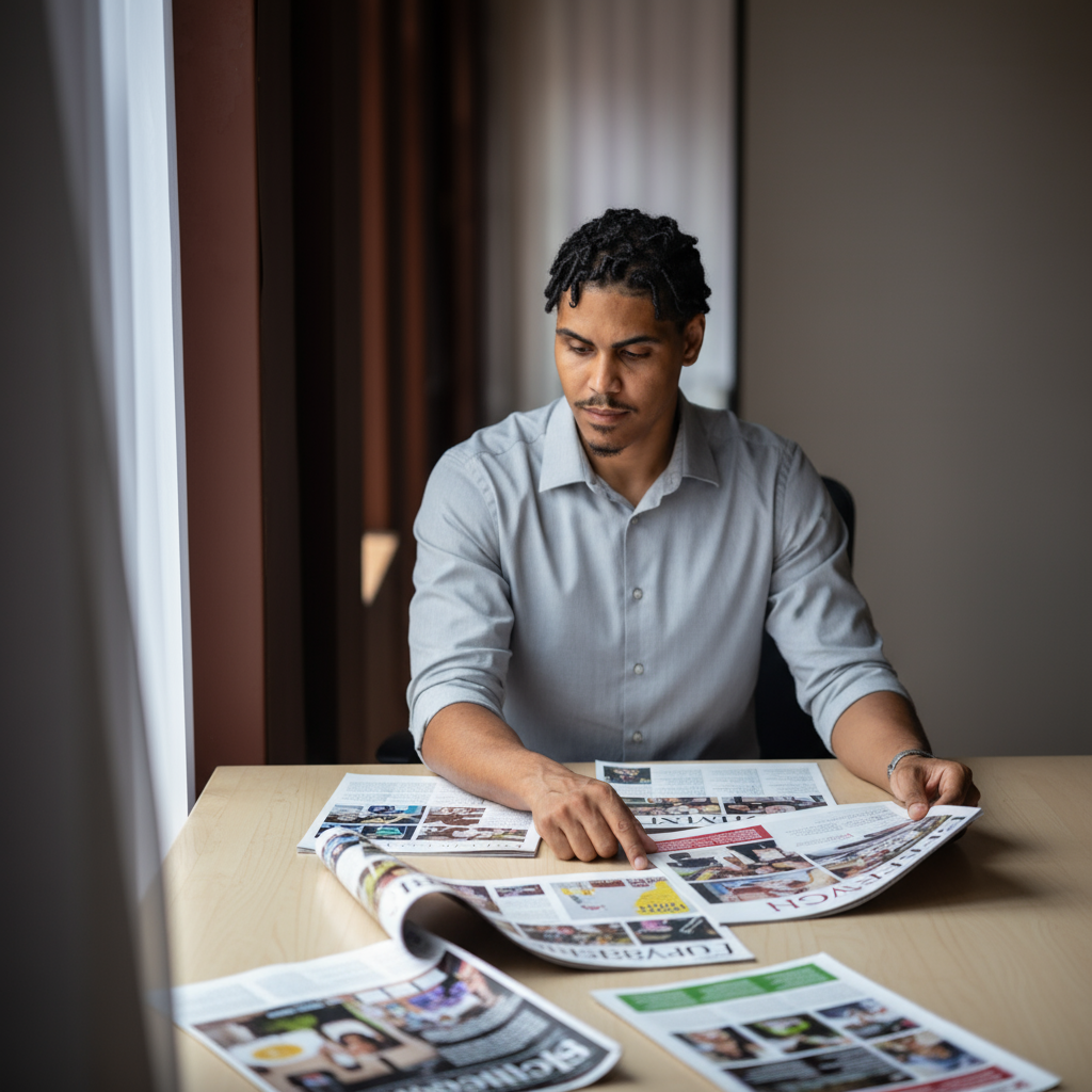 Brand identity process showcase